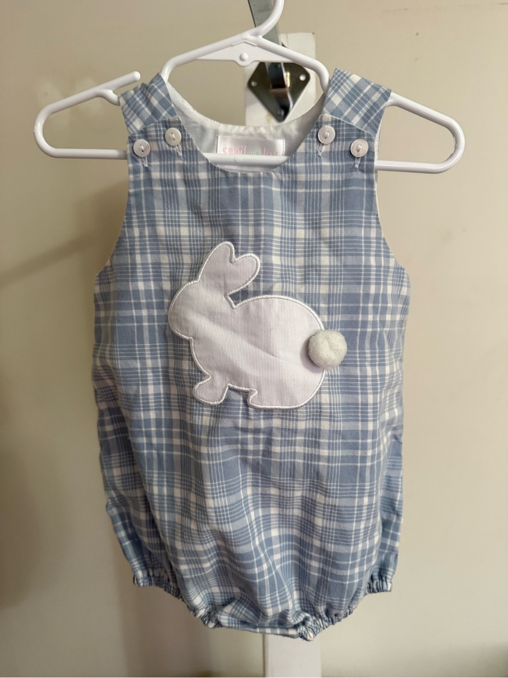 Cecil and Lou Bunny Romper